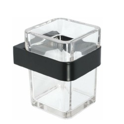 Metaform Porta Spazzolini Serie 25 Nero - 105g12001