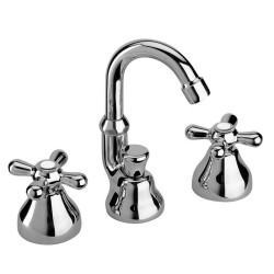 Paini Batteria Bidet Con Bocca Girevole Liberty 17cr314
