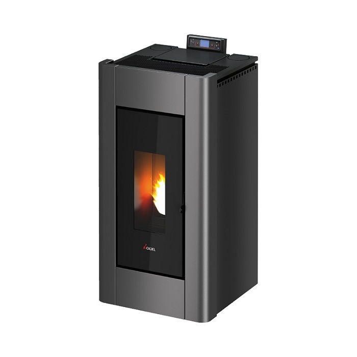 STUFA CADEL PRINCE 10,5 KW. RIV. IN METALLO – COLORE ANTRACITE
