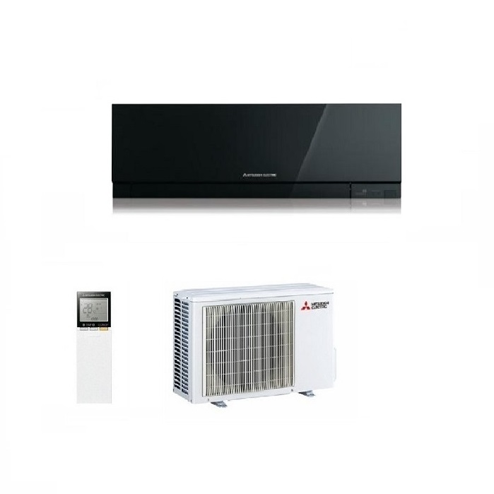 CLIMATIZZATORE CONDIZIONATORE MITSUBISHI ELECTRIC INVERTER KIRIGAMINE ZEN MSZ-EF25VGKB BLACK 9000 BTU WI-FI INTEGRATO CLASSE A+++ NEW