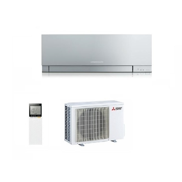 CLIMATIZZATORE CONDIZIONATORE MITSUBISHI ELECTRIC INVERTER KIRIGAMINE ZEN MSZ-EF42VGKS SILVER 15000 BTU WI-FI INTEGRATO CLASSE A+++ NEW