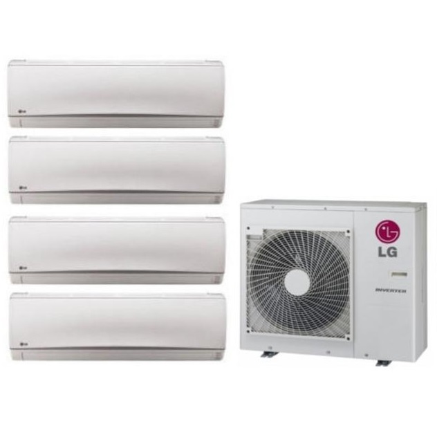 CLIMATIZZATORE CONDIZIONATORE LG QUADRI SPLIT INVERTER LIBERO 9+9+9+12 con MU4M25