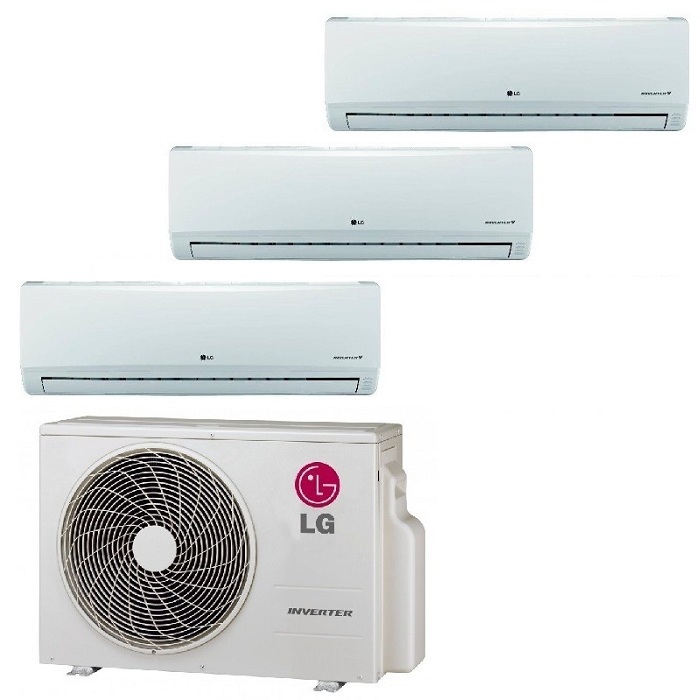 CLIMATIZZATORE CONDIZIONATORE LG TRIAL SPLIT INVERTER STANDARD 7+7+7 con MU3M19