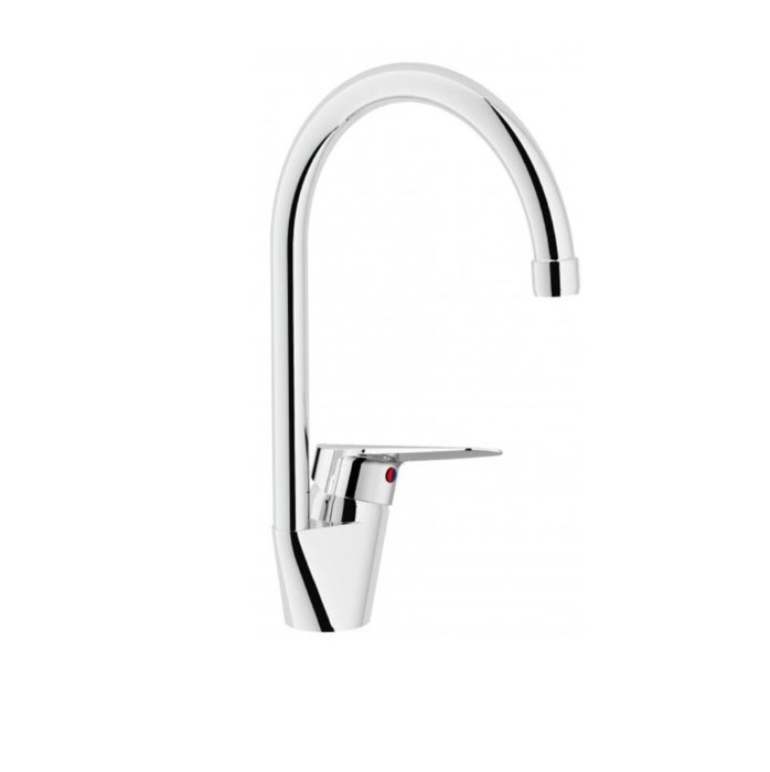 NOBILI MISCELATORE PER LAVELLO CON BOCCA DI EROG. ORIENTABILE MONOCOMANDO SERIE HOF HF122113CR CROMO