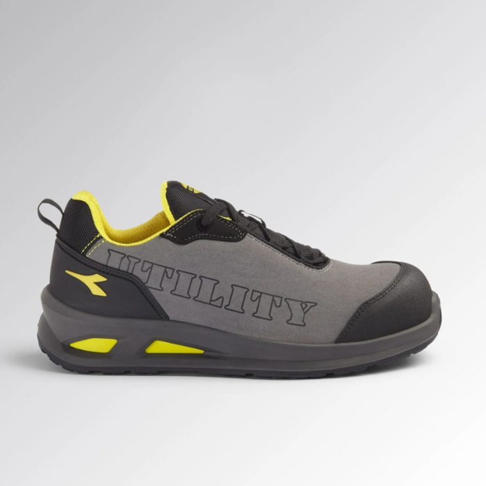 SCARPE ANTINFORTUNISTICA DIADORA UTILITY SOFTBOX LOW S3L FO SR ESD - COLORE GRIGIO cod. 701.179959 - TAGLIE 40-46