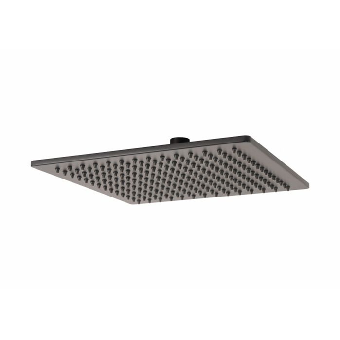 METAFORM TOP LINE SEVEN SOFFIONE DOCCIA QUADRATO 25x25 INOX NERO - COD. 101M47001