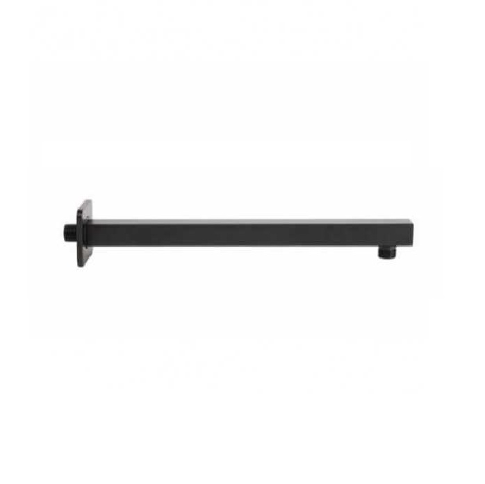 BRACCIO PER SOFFIONE DOCCIA QUADRATO METAFORM DA 35 CM IN ACCIAIO INOX - NERO 101G10001