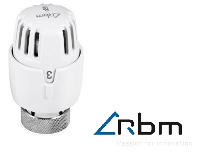 TESTA TERMOSTATICA CON SENSORE A DILATAZIONE DI LIQUIDO "RBM" modello TL 10