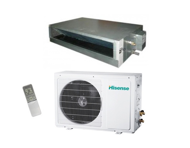CLIMATIZZATORE CONDIZIONATORE HISENSE CANALIZZABILE INVERTER AUD-50X4ZKL1 18000 BTU