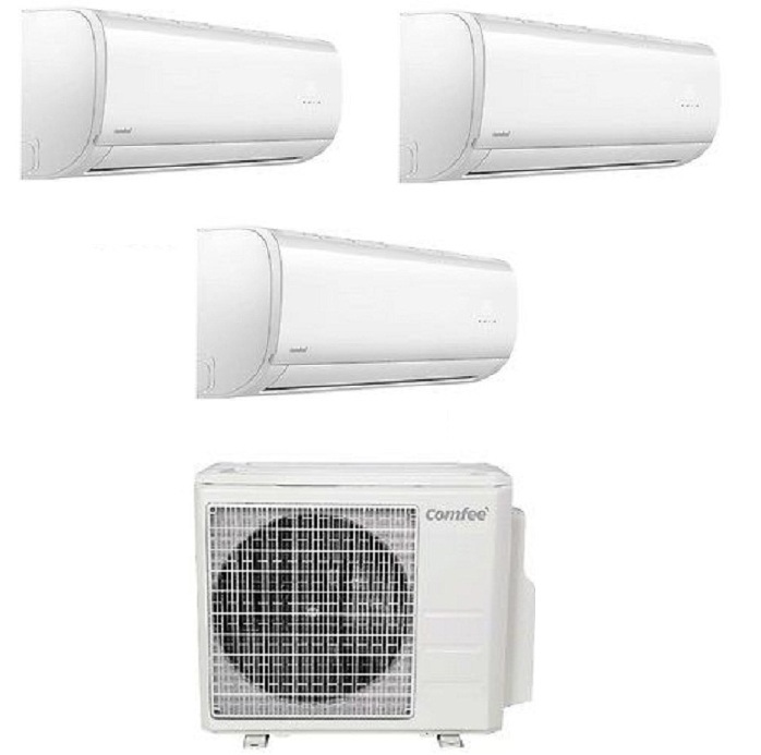 CLIMATIZZATORE CONDIZIONATORE COMFEE TRIAL SPLIT INVERTER serie SIRIUS 9000+9000+12000 con 3D-27K