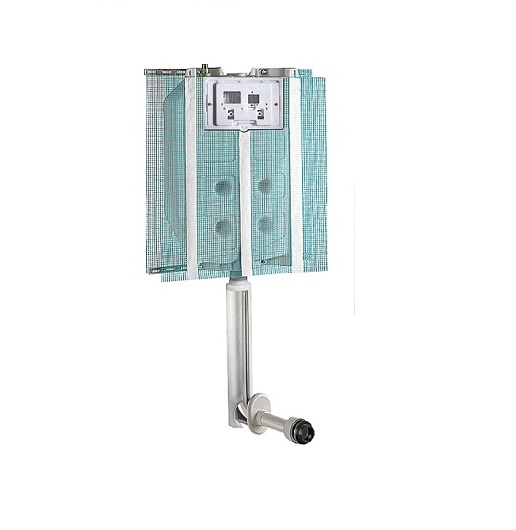 PUCCI - CASSETTA DI SCARICO DA INCASSO modello: ECO 9L-4L 015490000 per WC a pavimento
