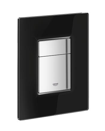 GROHE - PIASTRA DI AZIONAMENTO (PLACCA) SKATE COSMOPOLITAN in vetro nero 38845KS0