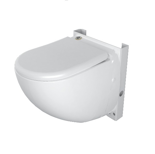 WC SOSPESO CON TRITURATORE INCORPORATO marca SFA SANITRIT modello: SANICOMPACT COMFORT SILENCE