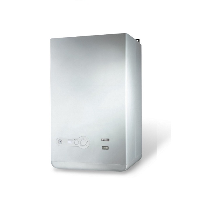 CALDAIA RIELLO START AQUA CONDENS 25 BIS METANO A CONDENSAZIONE COMPLETA DI KIT FUMI - NEW Erp