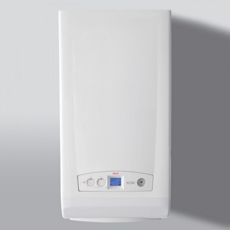 CALDAIA UNICAL KON M C28 A CONDENSAZIONE COMPLETA DI KIT SCARICO FUMI - NEW ErP