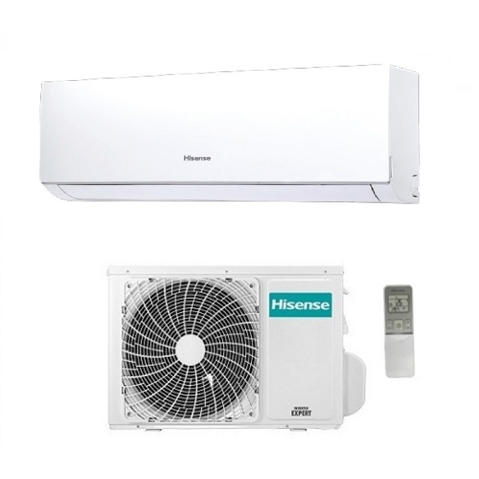 CLIMATIZZATORE CONDIZIONATORE HISENSE INVERTER serie NEW COMFORT DJ35VE00G 12000 BTU A++ gas R-32 - NEW