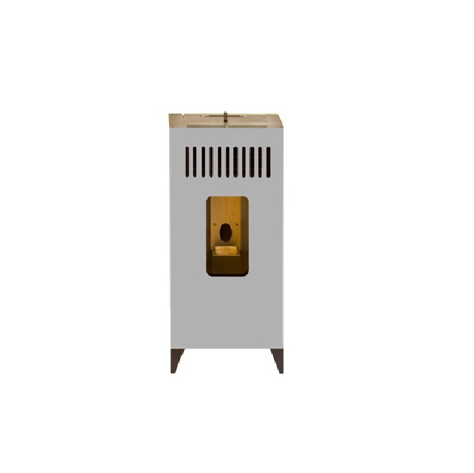 STUFA A PELLET OLIMPIA SPLENDID MIA STILE 9 KW - 110 MQ COLORE SILVER