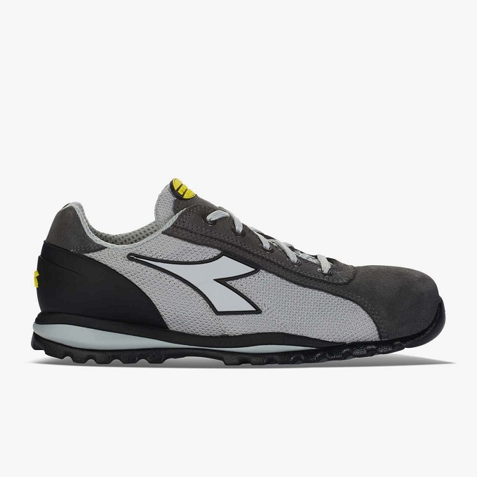 SCARPE ANTINFORTUNISTICA DIADORA UTILITY GLOVE II TEXT S1P HRO SRA - COLORE GRIGIO cod. 701.170236