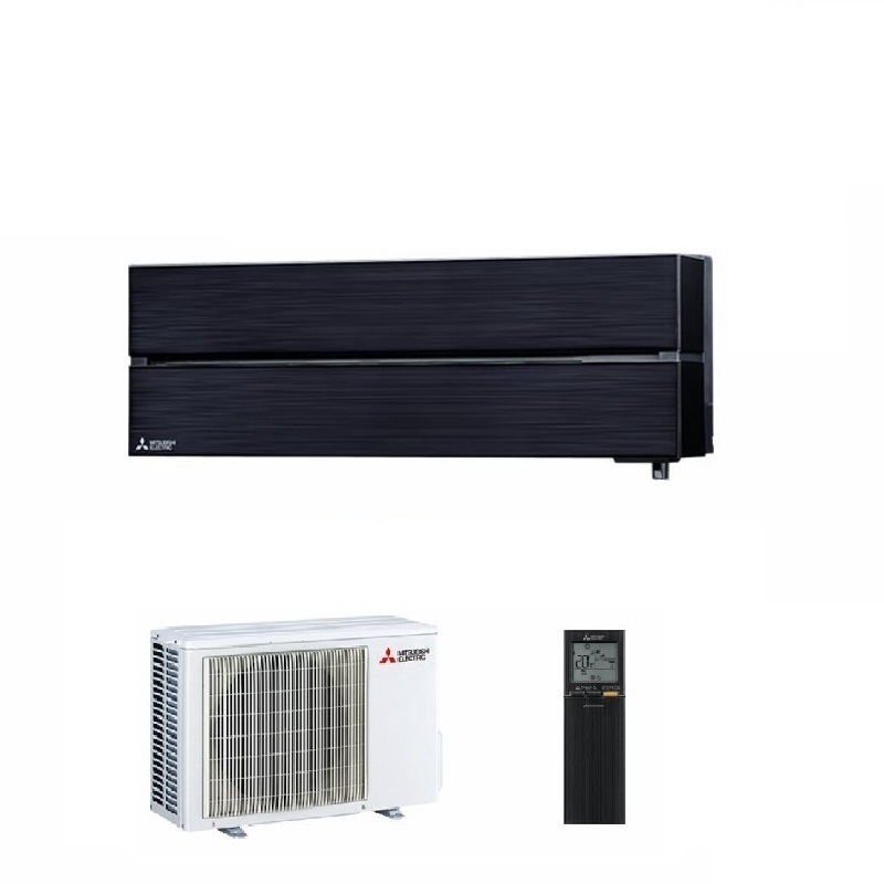 CLIMATIZZATORE CONDIZIONATORE MITSUBISHI ELECTRIC INVERTER serie LN KIRIGAMINE STYLE MSZ-LN25VGB WI-FI R-32 9000 BTU NERO ONICE