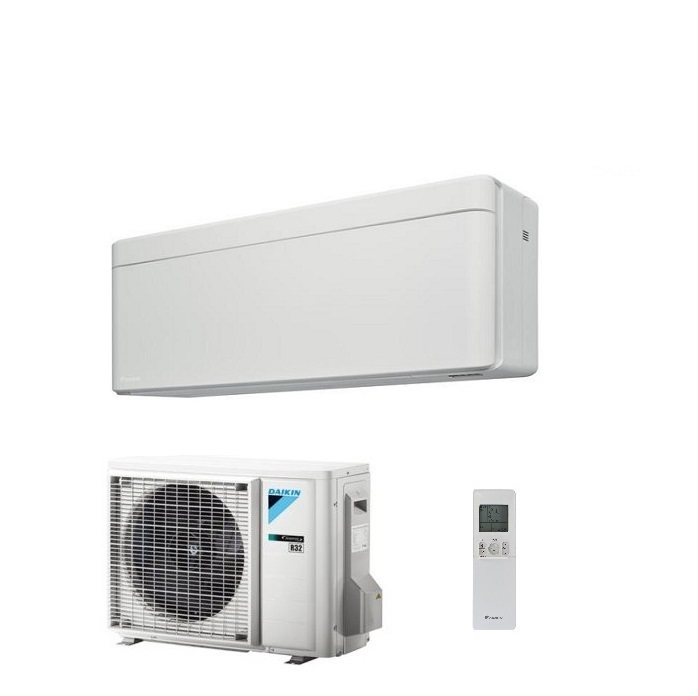 CLIMATIZZATORE CONDIZIONATORE DAIKIN BLUEVOLUTION INVERTER STYLISH FTXA35AW WHITE 12000 Btu WiFi A+++ R-32-Garanzia Italiana
