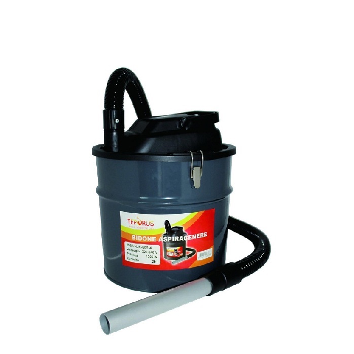 BIDONE ASPIRACENERE ASPIRAPOLVERE TEPORUS MOD. FUOCOVIVO 20 LT 1200 W