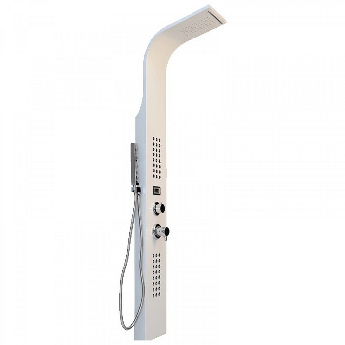 COLONNA DOCCIA METAFORM MOD. NILO IN ALLUMINIO VERNICIATO BIANCO COD. 101B38802
