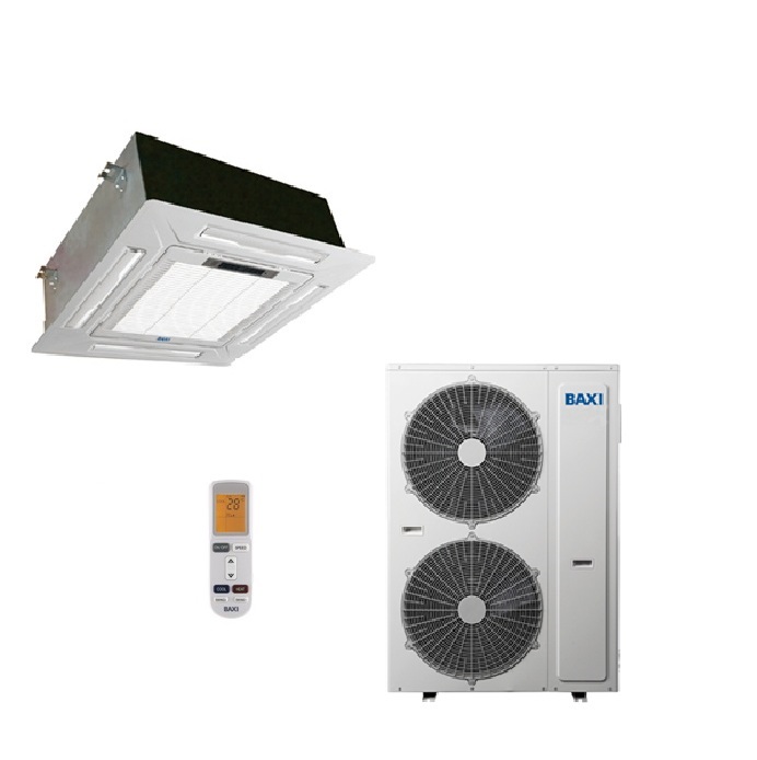 CLIMATIZZATORE CONDIZIONATORE BAXI INVERTER LUNA CLIMA MONOSPLIT A CASSETTA 36000 BTU RZGBK100 PANNELLO 90x90 WI-FI READY A++/A+