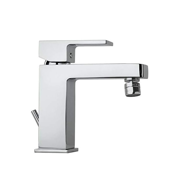 MISCELATORE MONOCOMANDO PER BIDET PAINI DAX R SMALL 84CR306RS COMPLETO DI SCARICO