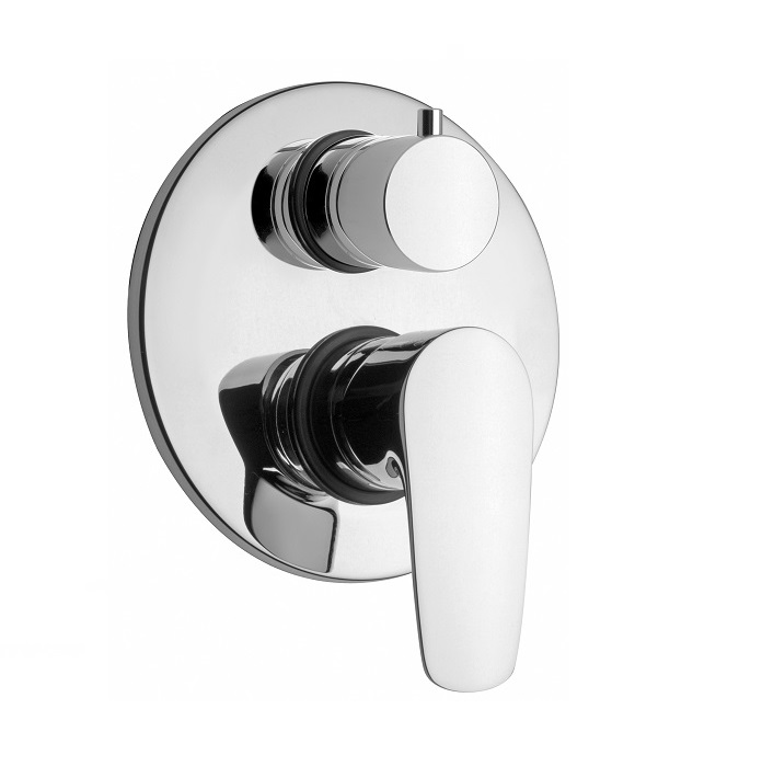 MISCELATORE MONOCOMANDO PER DOCCIA INCASSO PAINI PARALLEL 47CR6911 CON DEVIATORE