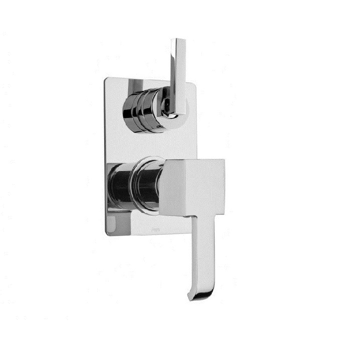 MISCELATORE MONOCOMANDO PER DOCCIA INCASSO PAINI Q 19CR6911 CON DEVIATORE LEVA