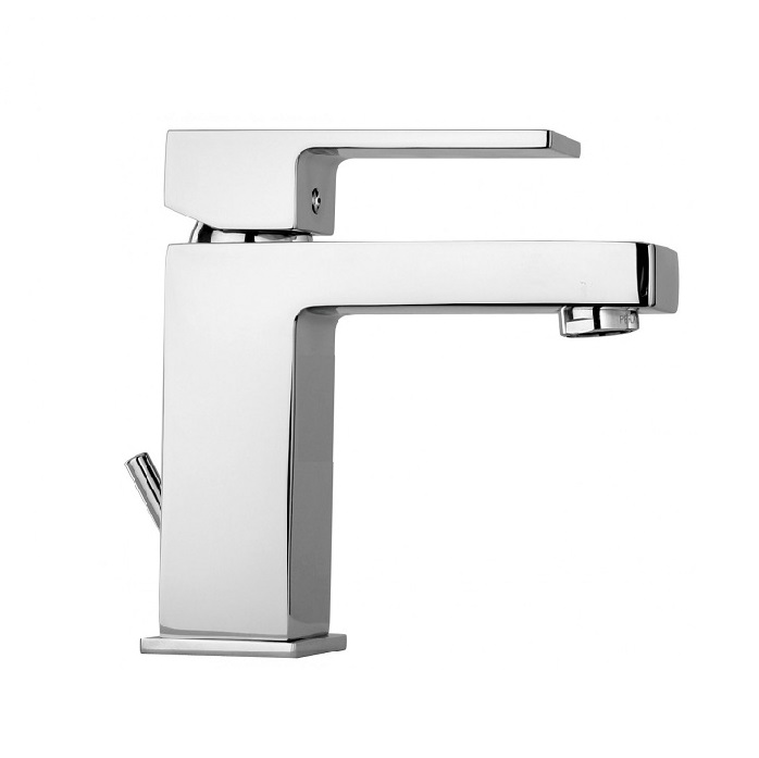 MISCELATORE MONOCOMANDO PER LAVABO PAINI DAX R 84CR211R COMPLETO DI SCARICO
