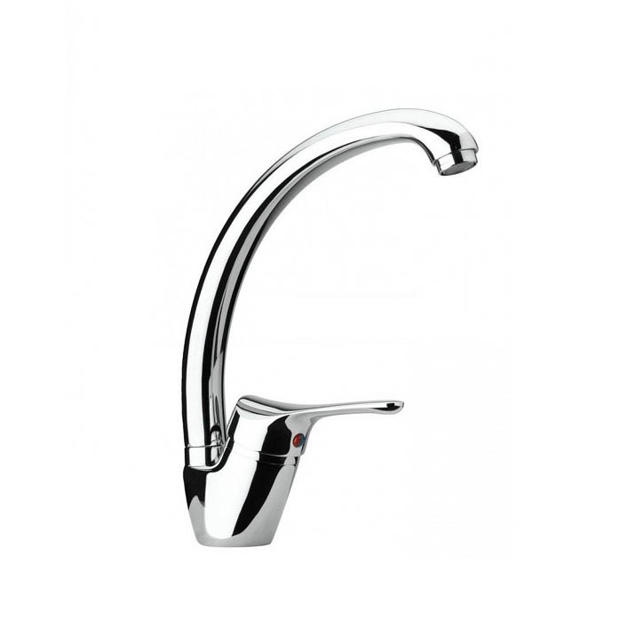 MISCELATORE MONOCOMANDO PER LAVELLO CANNA ALTA PAINI PILOT 04CR570P1