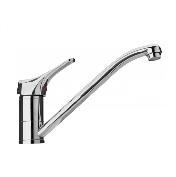 MISCELATORE MONOCOMANDO PER LAVELLO CANNA BASSA PAINI PILOT 04CR573P1
