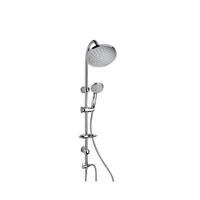 COLONNA DOCCIA CON SOFFIONE TONDO PAINI ERIKA 50CR191A3S-B CON DEVIATORE IN ABS CROMATO LUCIDO