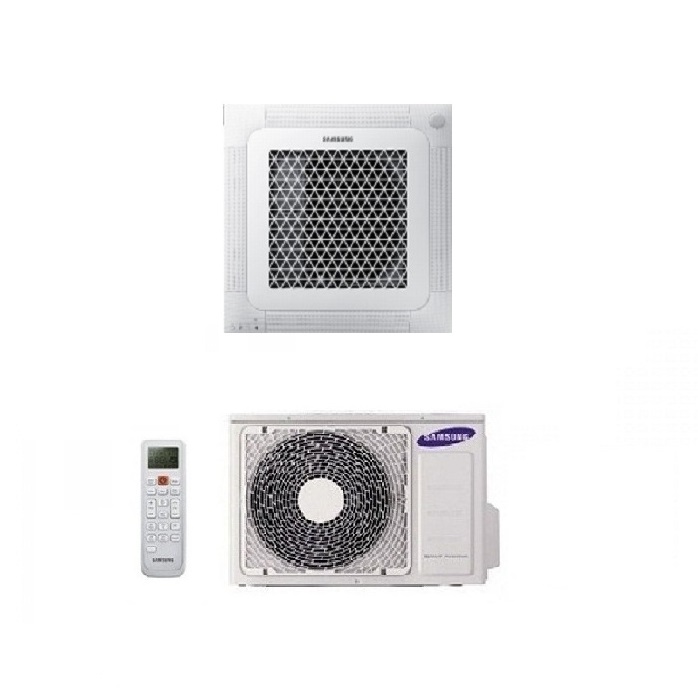 CLIMATIZZATORE CONDIZIONATORE SAMSUNG INVERTER WINDFREE CASSETTA 4 VIE 24000 BTU AC071NN4DKH CON COMANDO WIRELESS E PANNELLO INCLUSO - NEW