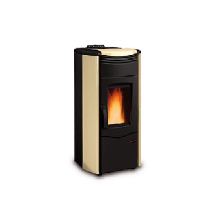 TERMOSTUFA A PELLET LA NORDICA EXTRAFLAME MOD. MELINDA IDRO STEEL 2.0 14,2 KW PERGAMENA