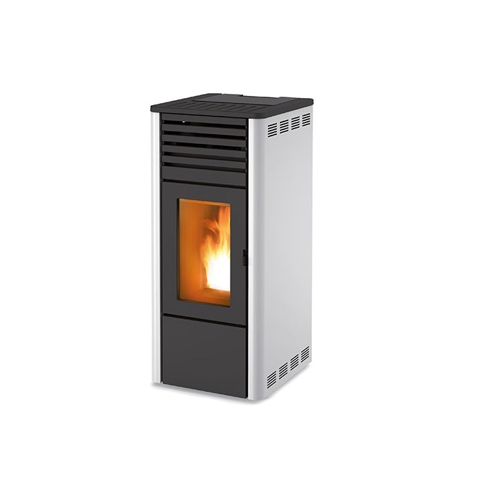 STUFA A PELLET CANALIZZABILE MCZ MAGGIE KW 10 BIANCA COMFORT AIR 10S1