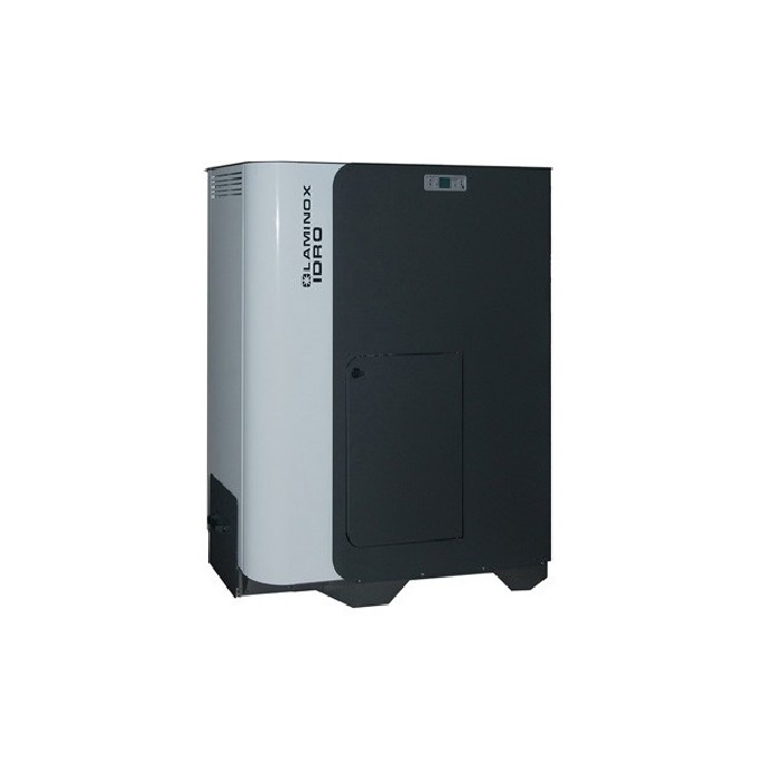 CALDAIA LAMINOX mod. TERMOBOILER OMNIA COMPACT 27 con acqua sanitaria bianco/antracite -WI-FI OPTIONAL CON BRACIERE AUTOPULENTE