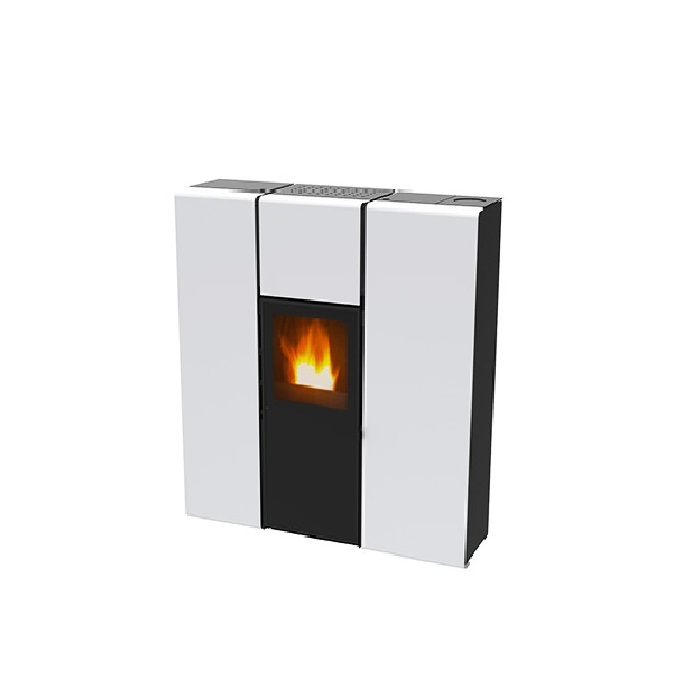 STUFA A PELLET IDRO MCZ FLUX HYDRO – 16 KW BIANCA