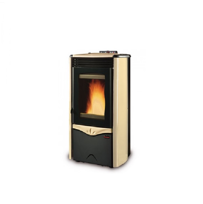 TERMOSTUFA A PELLET LA NORDICA EXTRAFLAME MOD. DUCHESSA IDRO STEEL 12 KW PERGAMENA
