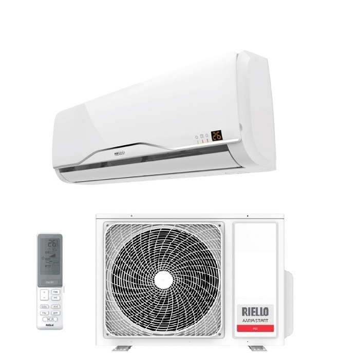 CLIMATIZZATORE CONDIZIONATORE RIELLO INVERTER AARIA START 24000 BTU R-32 A++ AMW 70 ST CON CHIAVETTA WI-FI INCLUSA - NEW