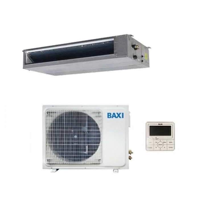 CLIMATIZZATORE CONDIZIONATORE BAXI INVERTER LUNA CLIMA MONOSPLIT CANALIZZABILE CANALIZZATO 24000 BTU R-32 RZGND70 WI-FI READY A++/A+ NEW