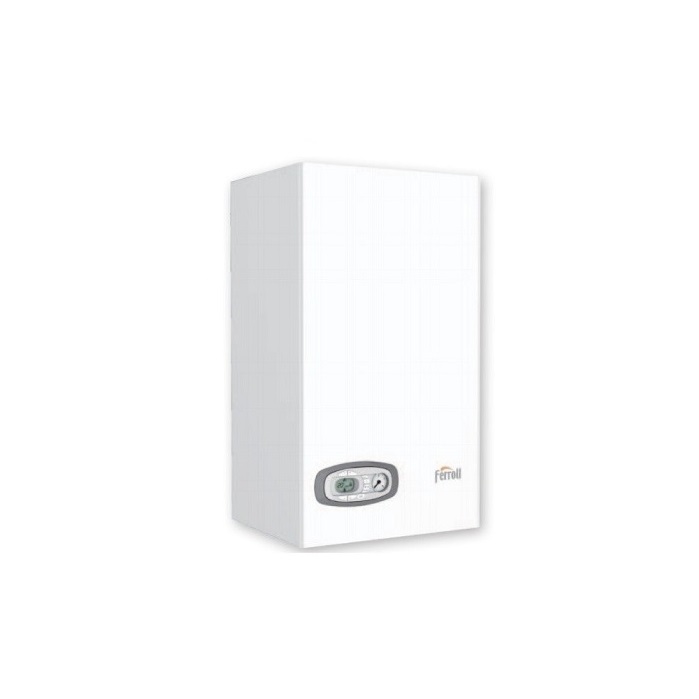 CALDAIA FERROLI DIVACONDENS D PLUS F24 LOW NOX A CONDENSAZIONE COMPLETA DI KIT SCARICO FUMI METANO - NEW ERP