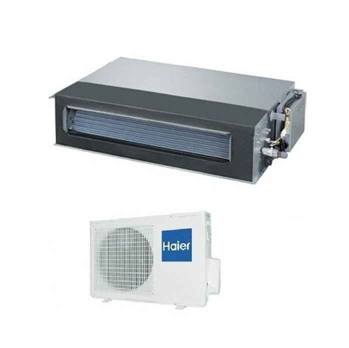 CLIMATIZZATORE CONDIZIONATORE INVERTER HAIER CANALIZZATO MEDIA PRESSIONE 24000 btu R-32 A++ AD71S2SM3FAH COMANDO A FILO E WI-FI INCLUSO