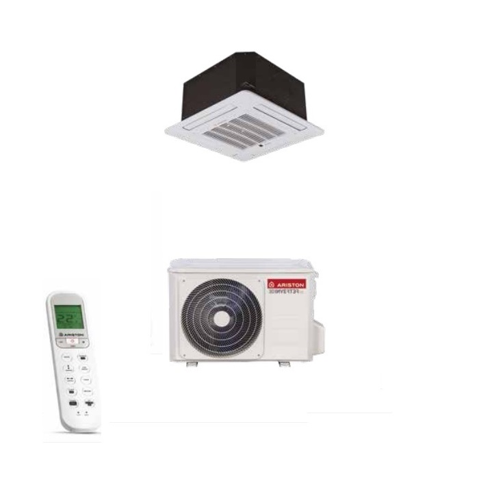 CLIMATIZZATORE CONDIZIONATORE ARISTON CASSETTA 4 VIE COMPACT INVERTER R32 18000 BTU CCA50 A++ - NEW