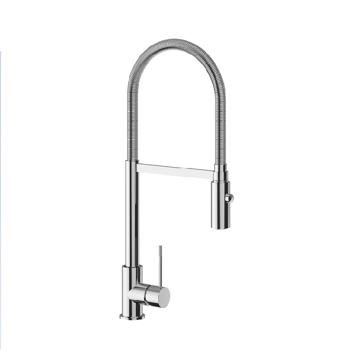 PONSI MISCELATORE LAVELLO ORIENTABILE CON DOCCETTA IN ABS - 2 GETTI COD. BT KIM C LA08