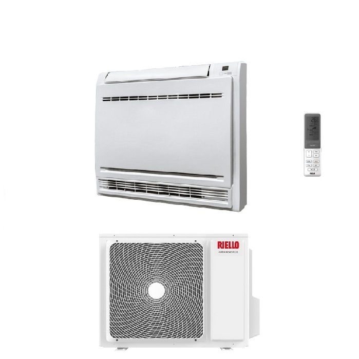CLIMATIZZATORE CONDIZIONATORE RIELLO INVERTER CONSOLE AMC 35 P SET 12000 BTU R-32 - NEW COD. 20161594