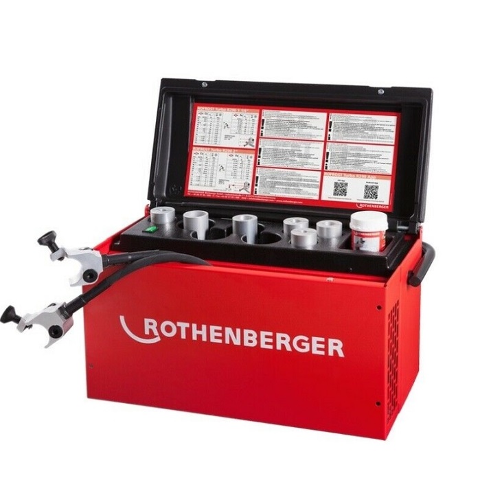 ROTHENBERGER MACCHINA CONGELATUBI ECOLOGICA MODELLO ROFROST TURBO R290 1.1/4"CON CHIAVE PER CODOLI UNI CON CRICCO 3/8 - 1"