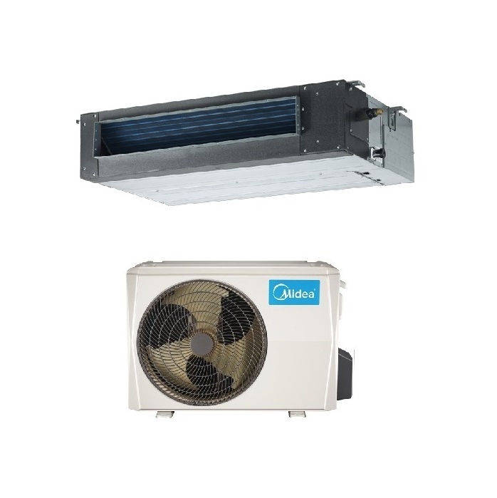 CLIMATIZZATORE CONDIZIONATORE MIDEA CANALIZZATO INVERTER R32 48000 BTU MTI-48FNXD0 TRIFASE A++ - NEW