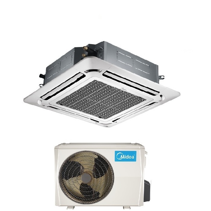 CLIMATIZZATORE CONDIZIONATORE MIDEA CASSETTA 4 VIE SLIM INVERTER R32 48000 BTU MCD-48FNXD0 A++ TRIFASE - NEW
